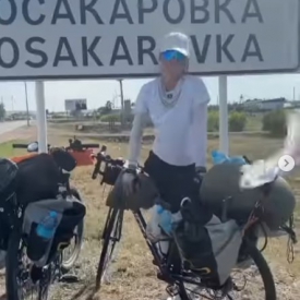 «Я еду к маме!»: 1150 км на велосипеде из Алматы до Осакаровки
