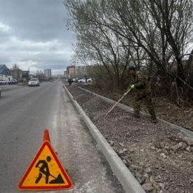 В Караганде строят велодорожку к дачным массивам